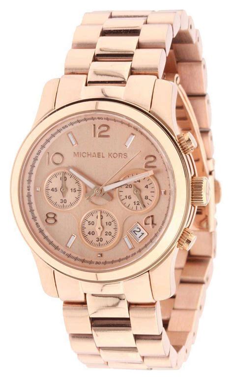 Women's Michael Kors Rose Gold Chronograph 